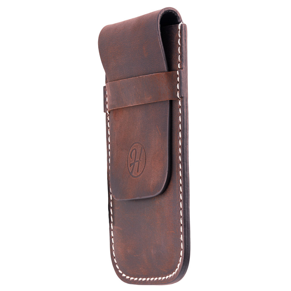 LEATHER CARRY POUCH